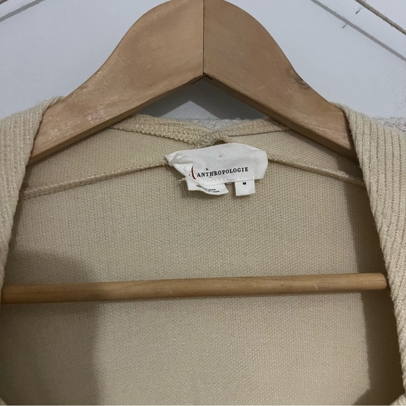 Anthropologie ribbed knit long sleeve top size medium - Picture 4 of 7